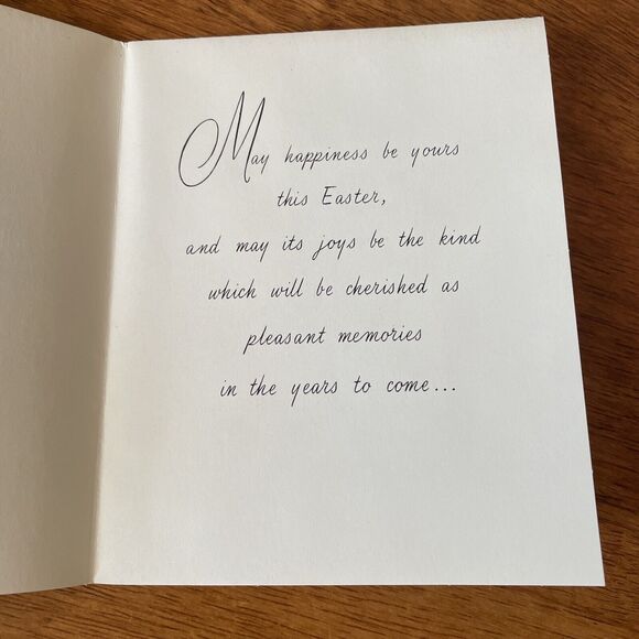 Vtg Stanley Easter Greeting Card Brother Shields Coat of Arms - Picture 5 of 10